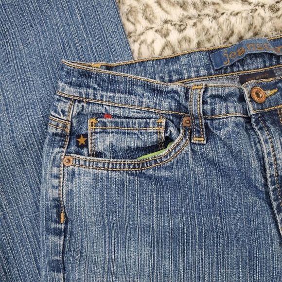 SZ 6 JEAN STAR stretch straight leg deni. - Picture 2 of 11